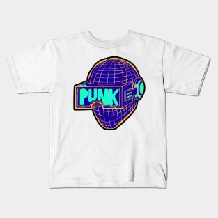 Virtual reality punk headset Kids T-Shirt